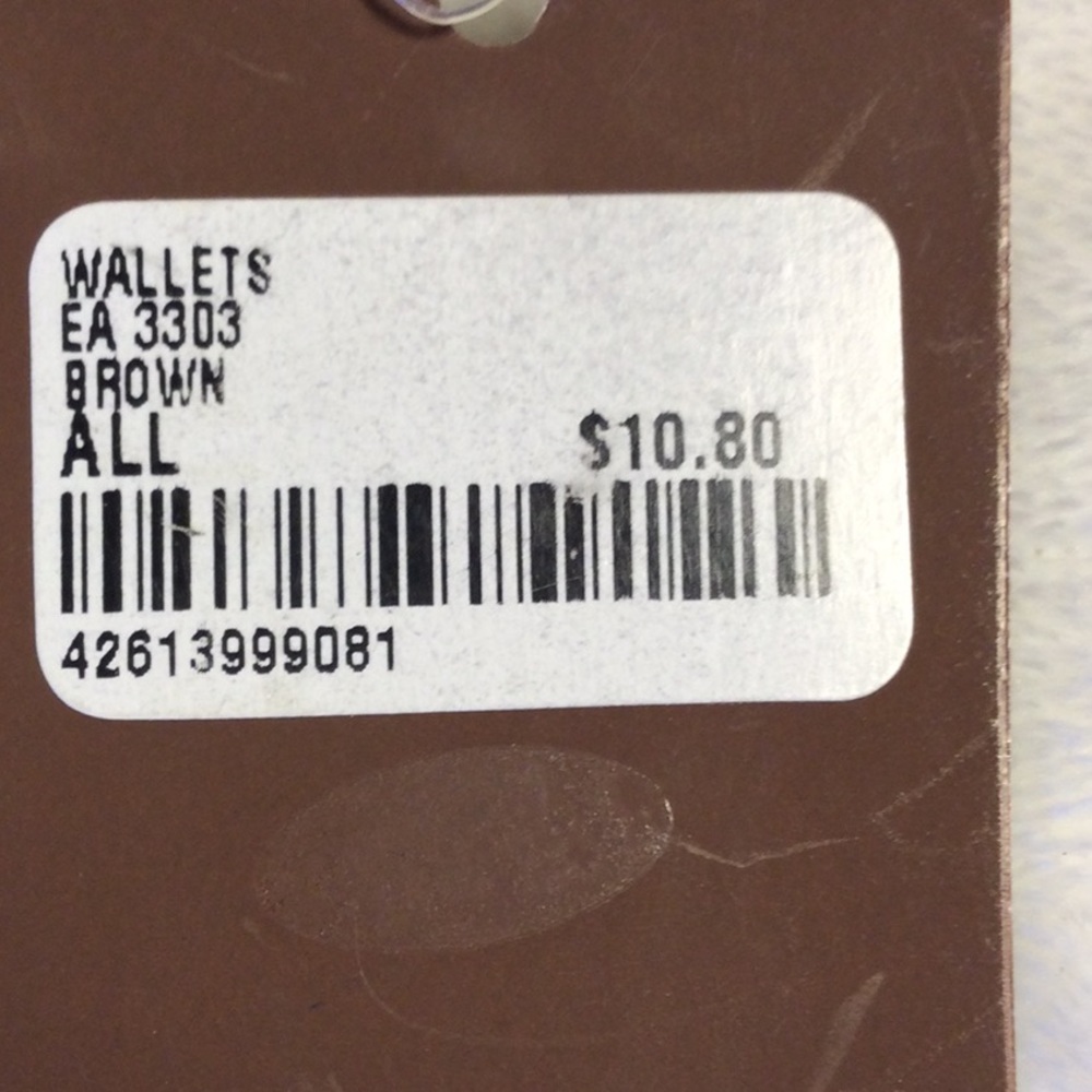 21 Brown Weaved pattern Wallet - Picture 7 of 12